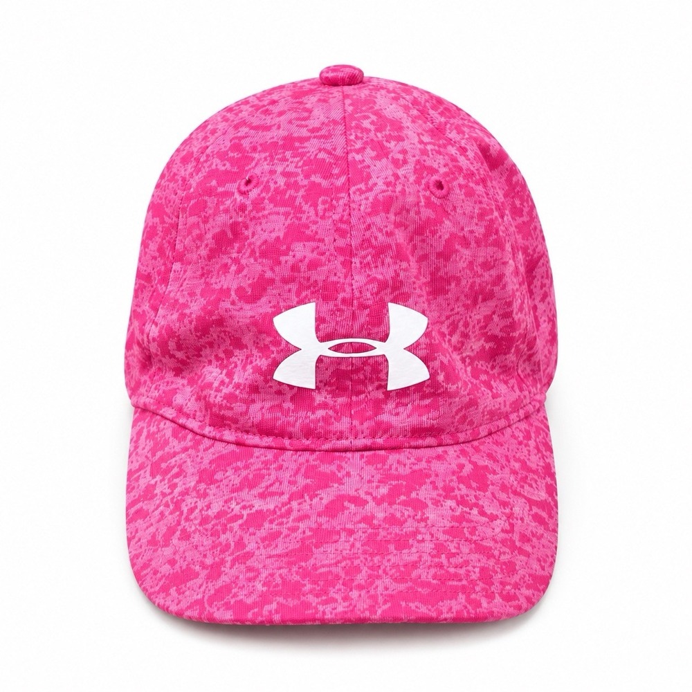 Under Armour Hat Womens OSFA Pink NEW HeatGear Adjustable Athletic Cap